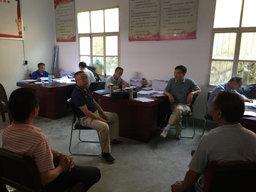 陜南公司與包聯(lián)幫扶村共商扶貧產(chǎn)業(yè)“大壩模式”