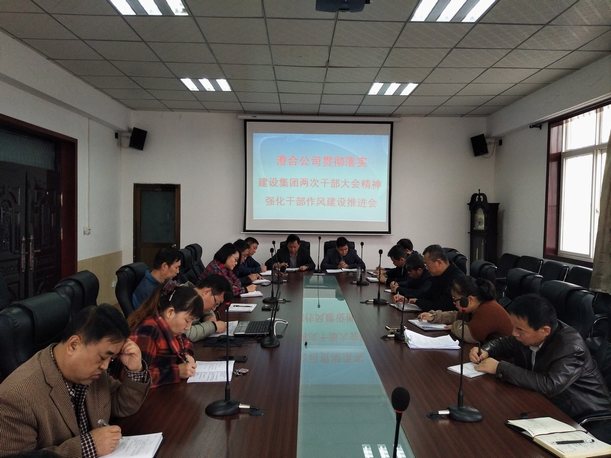 澄合分公司召開貫徹落實兩次干部大會精神強化干部作風建設(shè)推進會