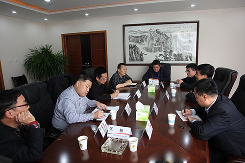 中亞能源有限責(zé)任公司財務(wù)總監(jiān)穆西民一行蒞臨建設(shè)集團(tuán)指導(dǎo)交流工作