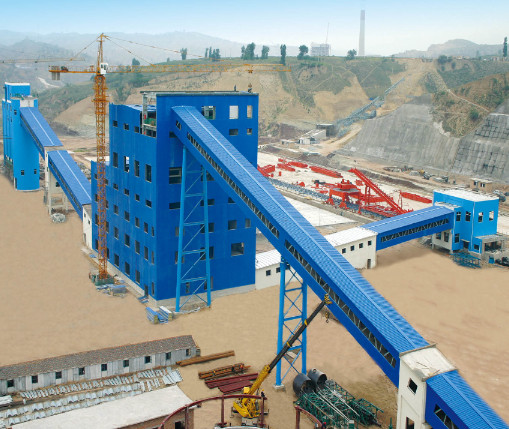 由建設集團承建的馮家塔煤礦北廣場地面生產(chǎn)系統(tǒng)工程