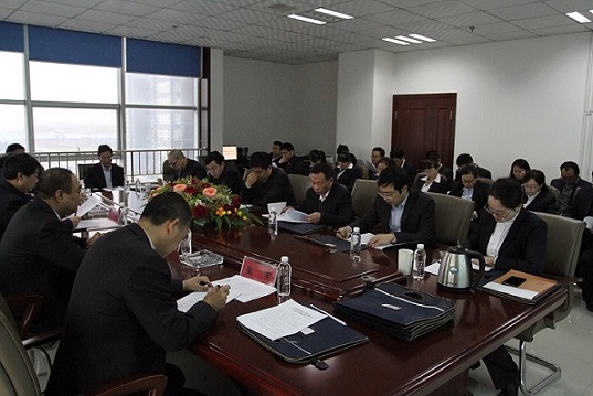 陜煤建設(shè)設(shè)計研究院認真?zhèn)鬟_學習建設(shè)集團“四會”精神