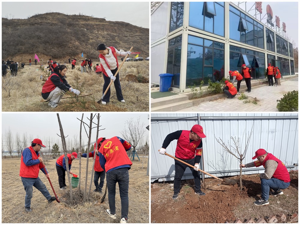 陜煤建設澄合分公司：為春天充“植” 為未來蓄能