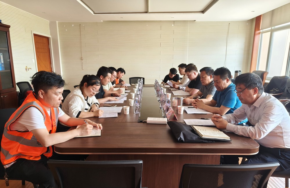 陜煤建設領導班子深入基層開展互查互檢工作