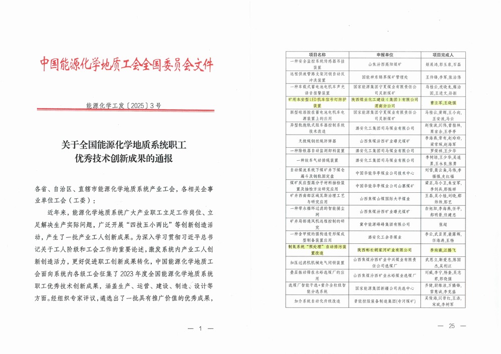 陜煤建設(shè)渭南分公司：五小創(chuàng)新綻放科技之光 讓機(jī)車信號(hào)燈開啟“超長(zhǎng)待機(jī)”模式