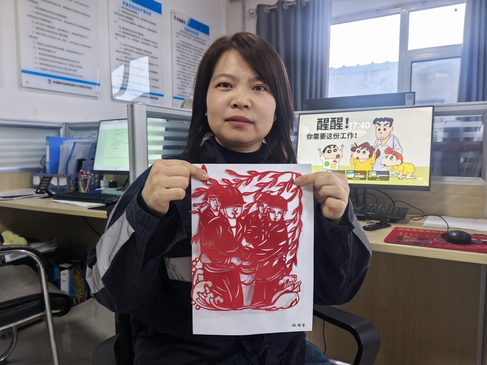 陜煤建設(shè)洗選煤運(yùn)營公司第五項目部：當(dāng)非遺剪紙遇安全生產(chǎn)